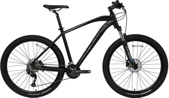Bisan MTX 7400 27.5 Jant 27 Vites Dağ Bisikleti Mat Siyah