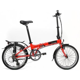 Dahon Vıtesse D8 28 Jant 8 Vites Katlanır Şehir / Tur Bisikleti Kırmızı