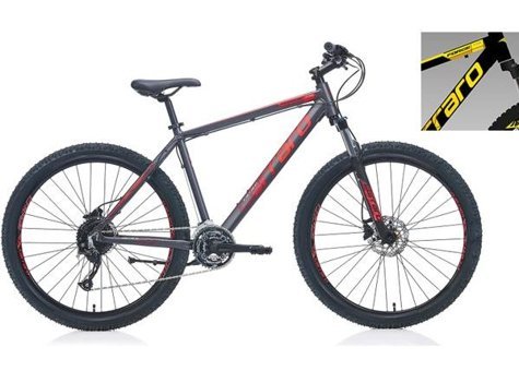 Carraro Force 770 27.5 Jant 27 Vites Dağ Bisikleti Gri-Kırmızı