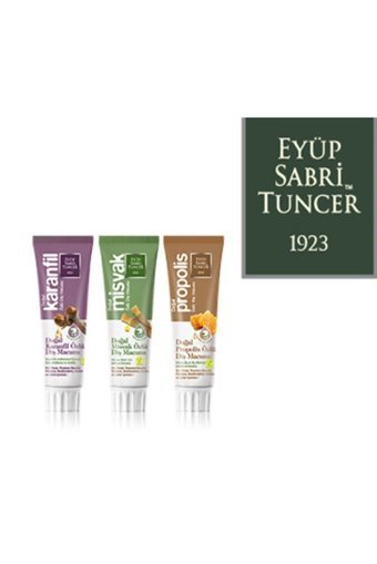 Eyüp Sabri Tuncer Karanfil - Misvak - Propolis Özlü Misvak Organik Florürsüz Diş Macunu 75 ml