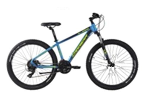 Carrera 2765 M7-2000-M 27 Jant 21 Vites Dağ Bisikleti Mavi-Yeşil