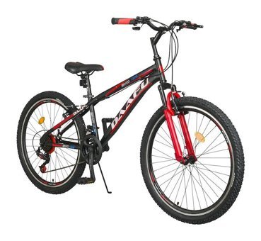 Daafu Sxc 125 26 Jant 21 Vites Amortisörlü Şehir / Tur Bisikleti Kırmızı-Siyah