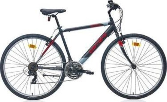Carraro Active 280 28 Jant 21 Vites Şehir / Tur Bisikleti Gri-Kırmızı-Siyah