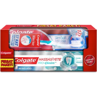 Colgate Hassasiyete Pro Çözüm Naneli Florürlü Diş Macunu 75 ml
