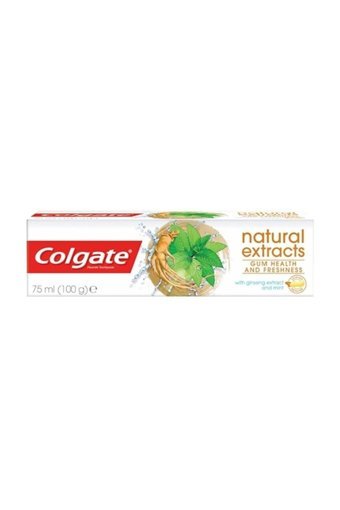 Colgate Natural Extracts Ginseng Naneli Florürlü Diş Macunu 75 ml