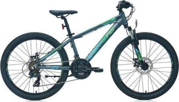 Carraro Force 610 26 Jant 21 Vites Dağ Bisikleti Antrasit-Mavi-Yeşil