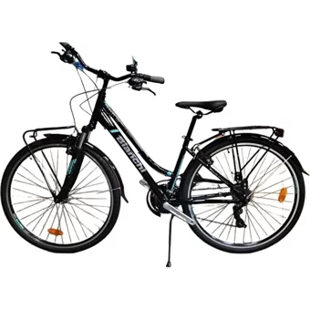 Bianchi Travel 505 28 Jant 21 Vites Şehir / Tur Bisikleti Gri-Siyah-Turkuaz