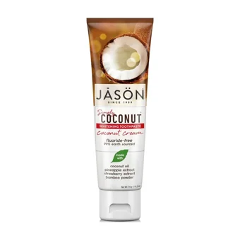 Jason Hindistan Cevizi Organik Florürsüz Diş Macunu 119 gr