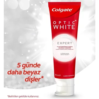 Colgate Expert White Naneli Florürlü Diş Macunu 75 ml