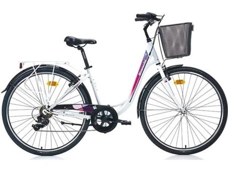 Bianchi Rainbow 28 Jant 21 Vites Şehir / Tur Bisikleti Beyaz