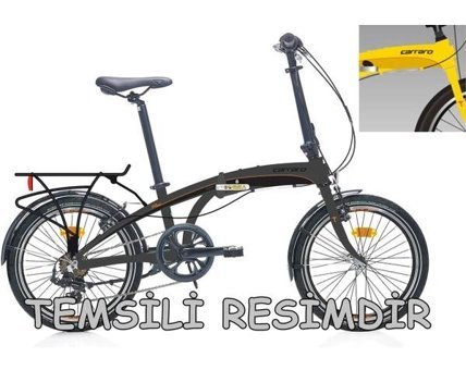 Carraro Flexi 107 26 Jant 21 Vites Katlanır Şehir / Tur Bisikleti Kırmızı-Siyah