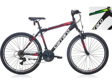 Carraro Speed 260 26 Jant 21 Vites Dağ Bisikleti Beyaz-Siyah-Yeşil