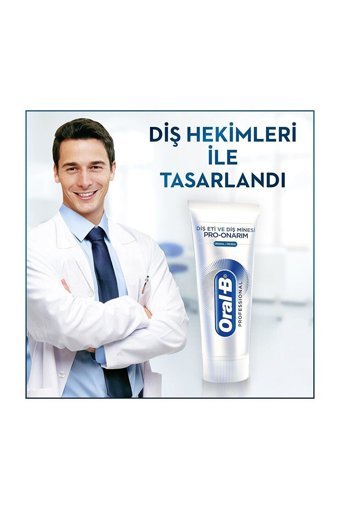 Oral-B Pro Onarım Naneli Florürlü Diş Macunu 2x50 ml