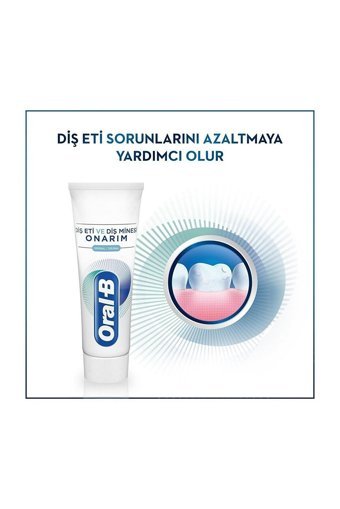 Oral-B Pro Onarım Naneli Florürlü Diş Macunu 2x50 ml