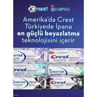 İpana 3D Boyutlu Luxe Perfection Naneli Florürlü Diş Macunu 2x75 ml
