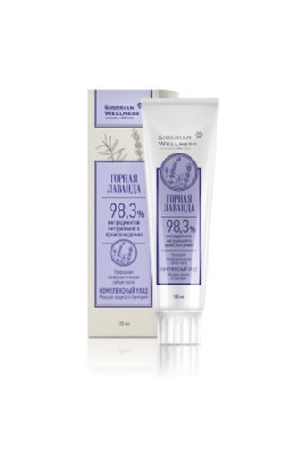 Siberian Wellness Koruyucu Dağ Lavantası Organik Florürsüz Diş Macunu 100 ml