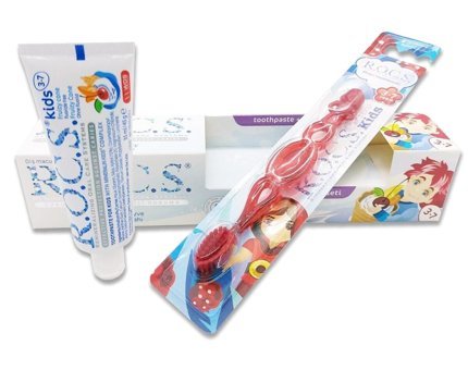R.O.C.S. Meyveli Organik Florürsüz 3-7 Yaş Çocuk Diş Macunu 35 ml