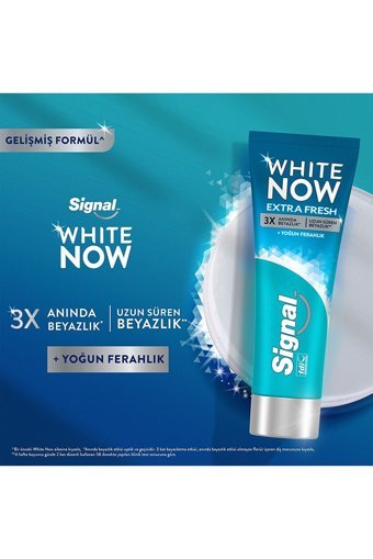 Signal White Now Naneli Florürlü Diş Macunu 5x75 ml