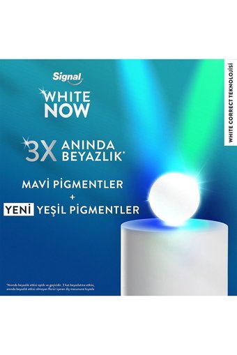 Signal White Now Naneli Florürlü Diş Macunu 5x75 ml