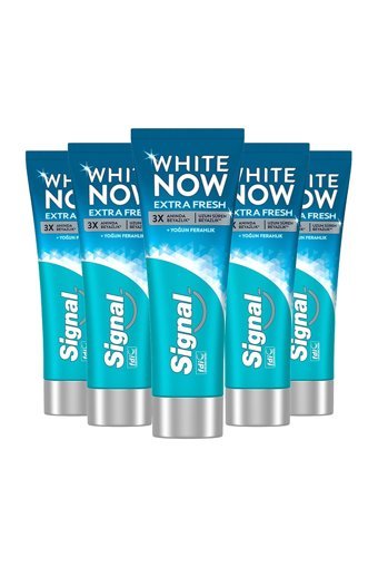 Signal White Now Naneli Florürlü Diş Macunu 5x75 ml