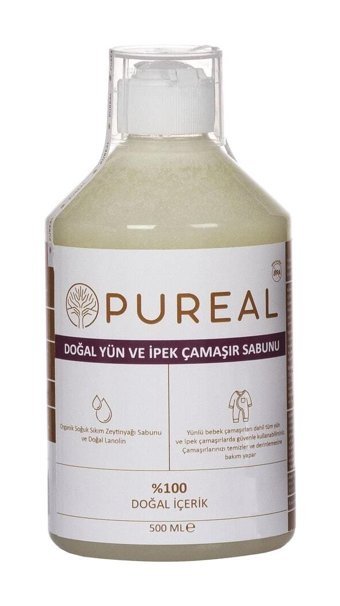 Pureal Renkli ve Beyazlar İçin Konsantre 30 Yıkama Sıvı Deterjan 500 ml