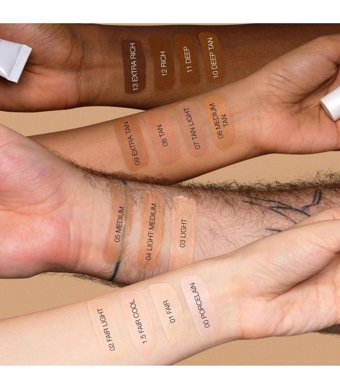 Huda Beauty GloWish Bright Light Sheer 08 Tan Göz Altı Likit Fırça Kapatıcı