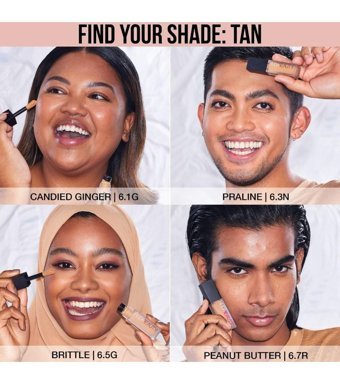 Huda Beauty Faux Filter Luminous Matte 6.5G Brittle Göz Altı Likit Fırça Kapatıcı