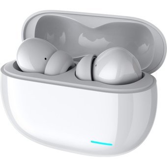 Inteya Higo ENC Android & iOS Uyumlu Su Geçirmez 4 Mikrofonlu 5.3 Silikonlu Gürültü Önleyici Kablosuz Kulak İçi Bluetooth Kulaklık Beyaz