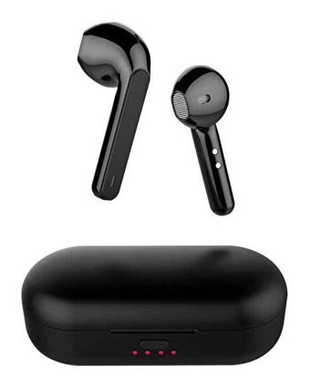 Zore BTK-ZR52 Android & iOS Uyumlu 5.0 Silikonsuz Kablosuz Kulak İçi Bluetooth Kulaklık Siyah