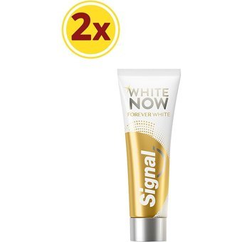 Signal White Now Forever Naneli Florürlü Diş Macunu 2x75 ml