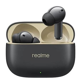 Realme Buds T300 Android & iOS Uyumlu Su Geçirmez 4 Mikrofonlu 5.3 Silikonlu Gürültü Önleyici Oyuncu Kablosuz Kulak İçi Bluetooth Kulaklık Siyah