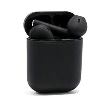 Torima TRM-AIR2 Android & iOS Uyumlu 5.0 Silikonsuz Kablosuz Kulak İçi Bluetooth Kulaklık Siyah