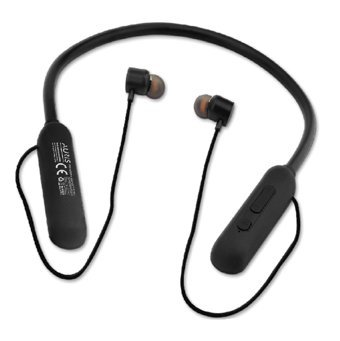 Auris Ars-Bt19 Su Geçirmez Tek Mikrofonlu 5.0 Silikonlu Kablosuz Kulak İçi Bluetooth Kulaklık Siyah