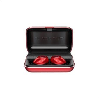 Joyroom JR-T07 Android & iOS Uyumlu Tek Mikrofonlu 5.0 Silikonsuz Gürültü Önleyici Kablosuz Kulak İçi Bluetooth Kulaklık Kırmızı
