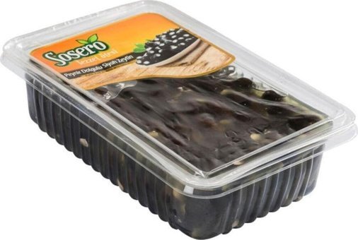 Sosero Tuzlu Peynirli Siyah Zeytin Paket 1.25 kg