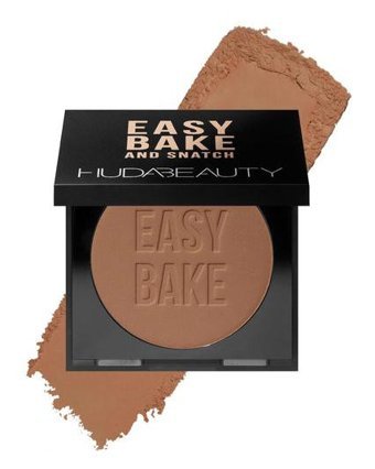 Huda Beauty Easy Bake and Snatch Coffee Cake Yağsız Sabitleyici Kompakt Pudra