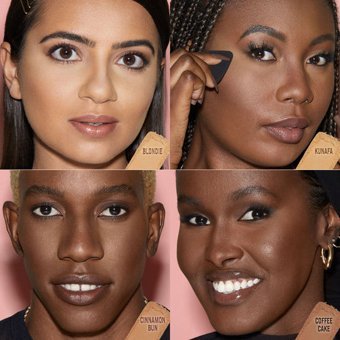 Huda Beauty Easy Bake and Snatch Cinnamon Bun Yağsız Sabitleyici Kompakt Pudra