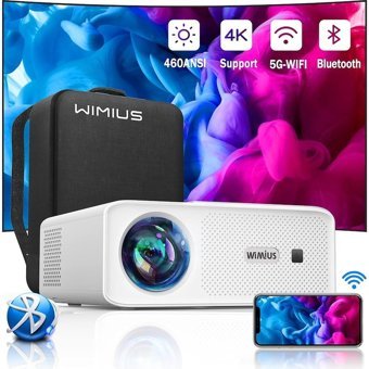 Wimius W7 Full HD Wifi 460 ANSI Taşınabilir DLP Projeksiyon Cihazı