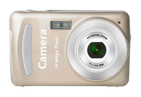 Vrupin Full HD Kopmakt Dijital Fotoğraf Makinesi Altın