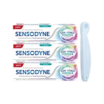 Sensodyne Çok Yönlü Florürlü Diş Macunu 3x50 ml