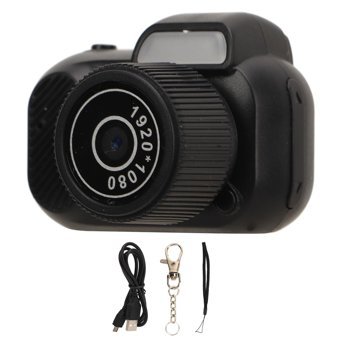 Focket Full HD Kopmakt Çocuk Dijital Fotoğraf Makinesi Siyah