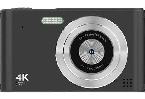 Boutiques 4K Kopmakt Dijital Fotoğraf Makinesi Siyah