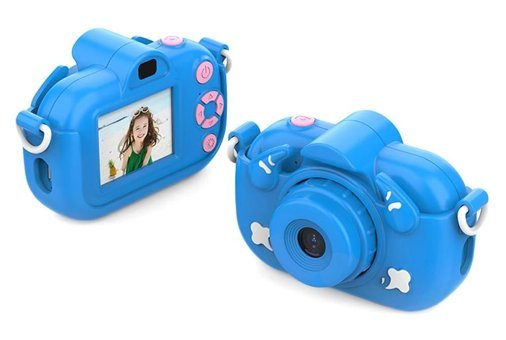 Mistaha Mini Full HD 12 MP Kompakt Çocuk Dijital Fotoğraf Makinesi Pembe