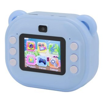 Vrupin Şipşak Mini Full HD Kopmakt Çocuk Dijital Fotoğraf Makinesi Mor