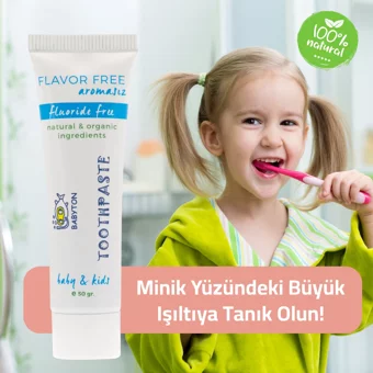 Babyton Organik Florürsüz Diş Macunu 50 gr