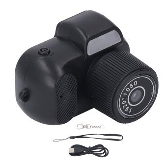 Topiky Mini Full HD Kopmakt Dijital Fotoğraf Makinesi Siyah