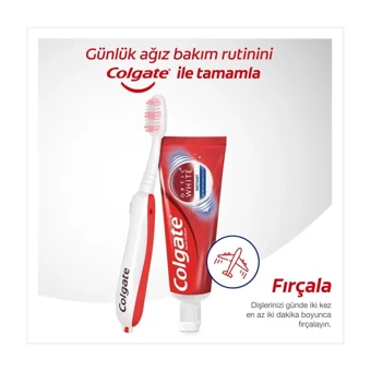 Colgate Optic White Naneli Florürlü Diş Macunu 2x100 ml