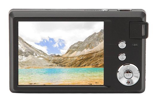 Amonıda Full HD Kopmakt Çocuk Dijital Fotoğraf Makinesi Gümüş-Siyah