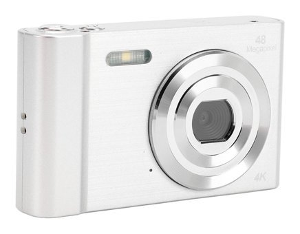 Naroote 4K Kopmakt Dijital Fotoğraf Makinesi Gümüş