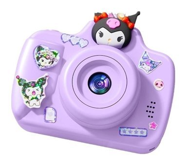 Boutiques Full HD Kopmakt Çocuk Dijital Fotoğraf Makinesi Mor